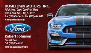 Ford Card Style FD-295